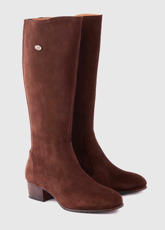 Bottes Hautes Dubarry Downpatrick Femme Marron | 326479TRX
