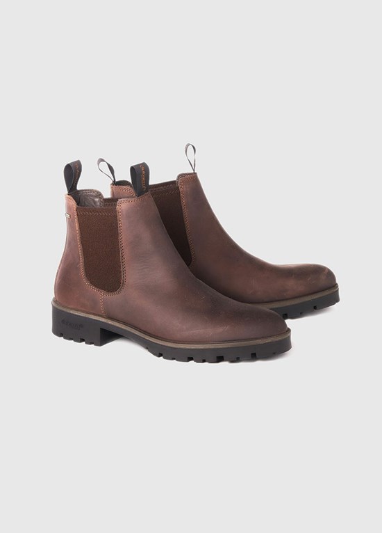Bottes Voile Dubarry Antrim Homme Marron | 285176VQY