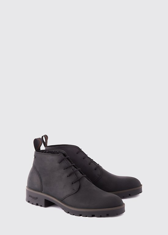 Bottes Voile Dubarry Cavan Homme Noir | 058192DQN