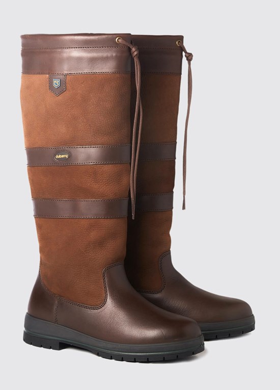 Bottes Voile Dubarry Galway Femme Marron | 013876XCO