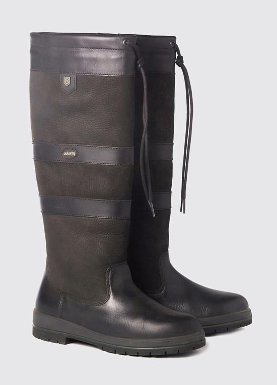 Bottes Voile Dubarry Galway Femme Noir | 092381LZM