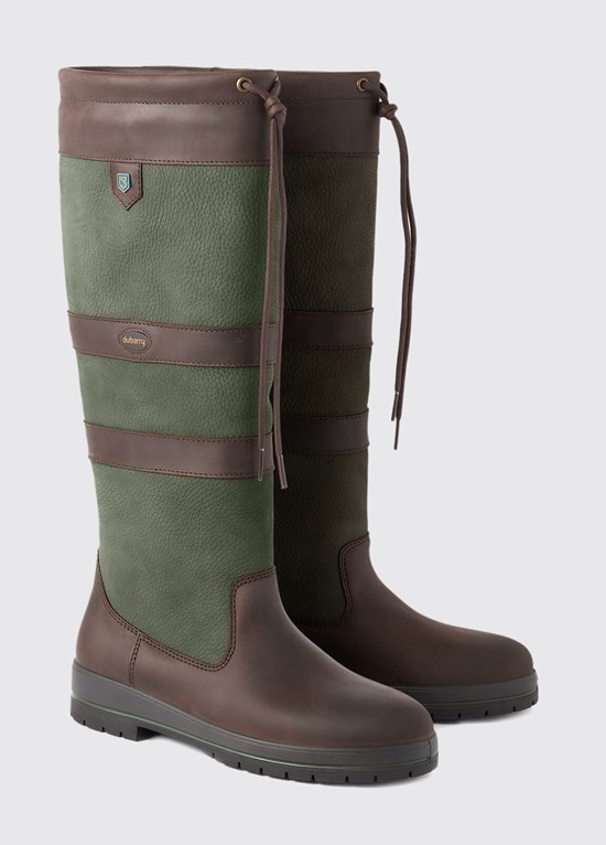 Bottes Voile Dubarry Galway Femme Vert Foncé | 156720XUH