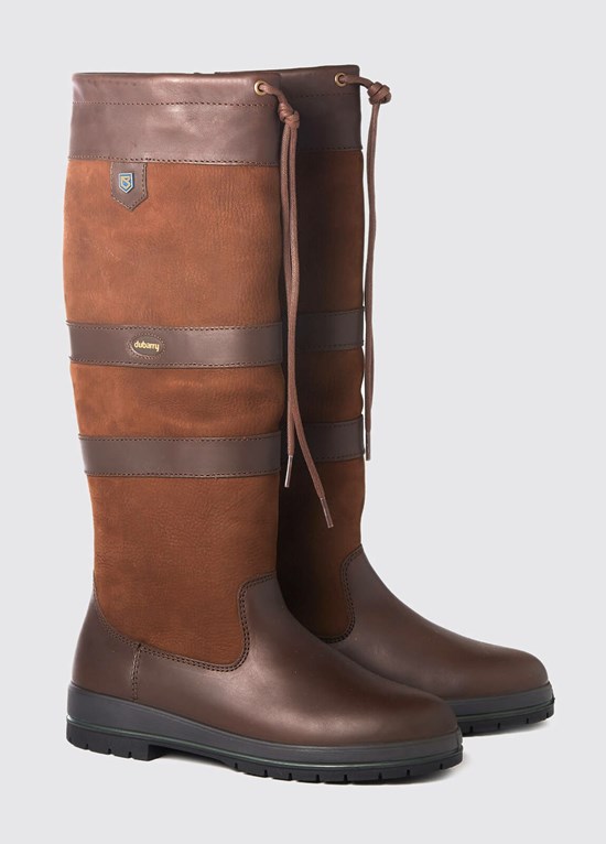 Bottes Voile Dubarry Galway SlimFit™ Femme Marron | 123096NXH