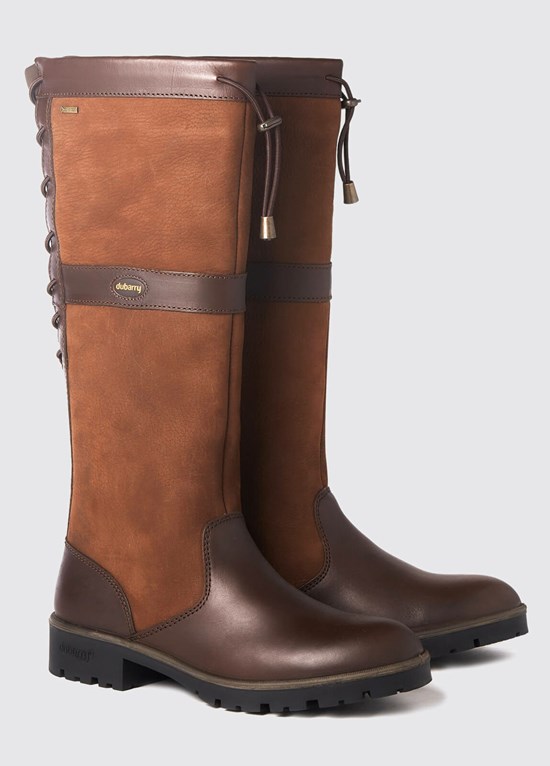Bottes Voile Dubarry Glanmire Femme Marron | 619280RDA