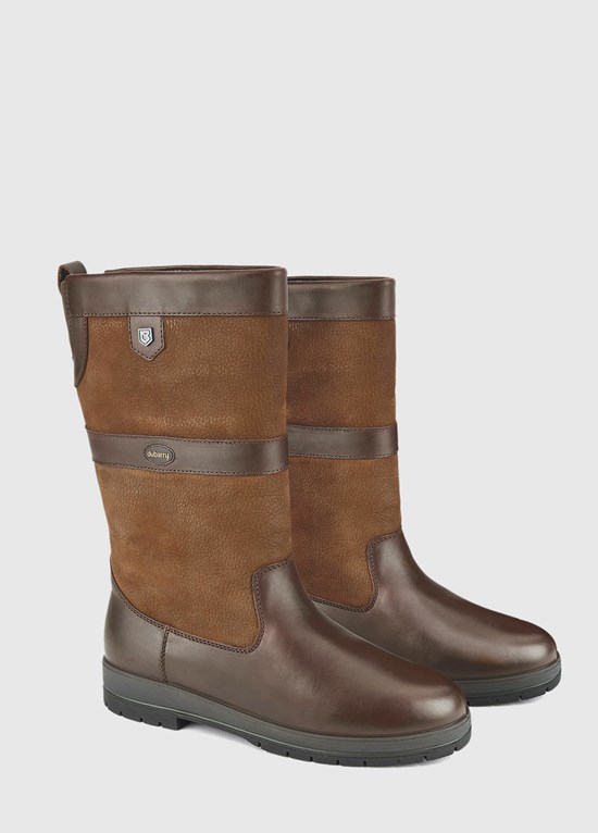 Bottes Voile Dubarry Kildare ExtraFit™ Femme Marron | 039681KEG