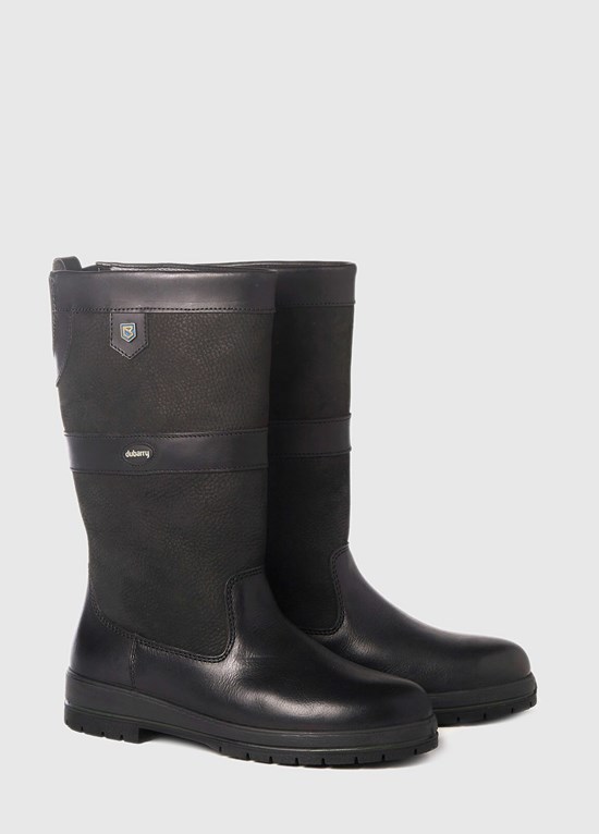 Bottes Voile Dubarry Kildare Femme Noir | 874925AUF
