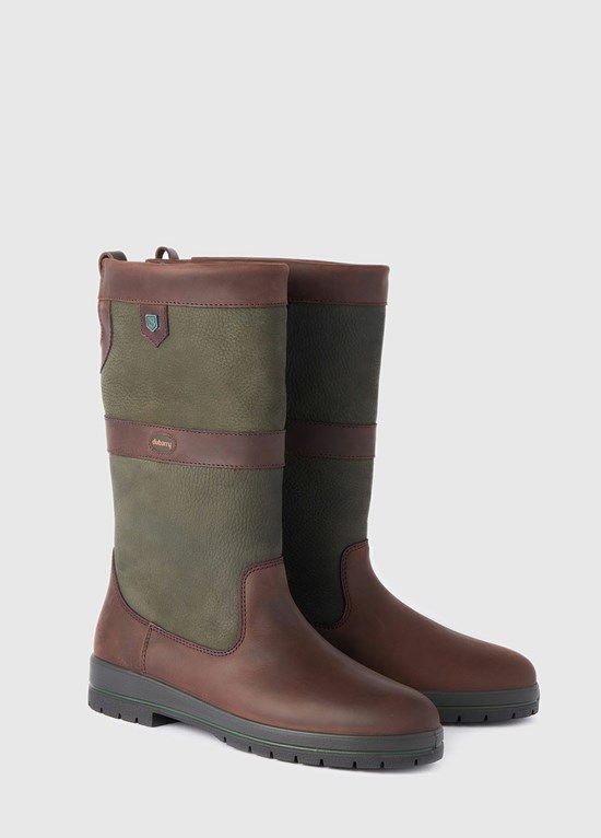Bottes Voile Dubarry Kildare Femme Vert Foncé | 172839UDM