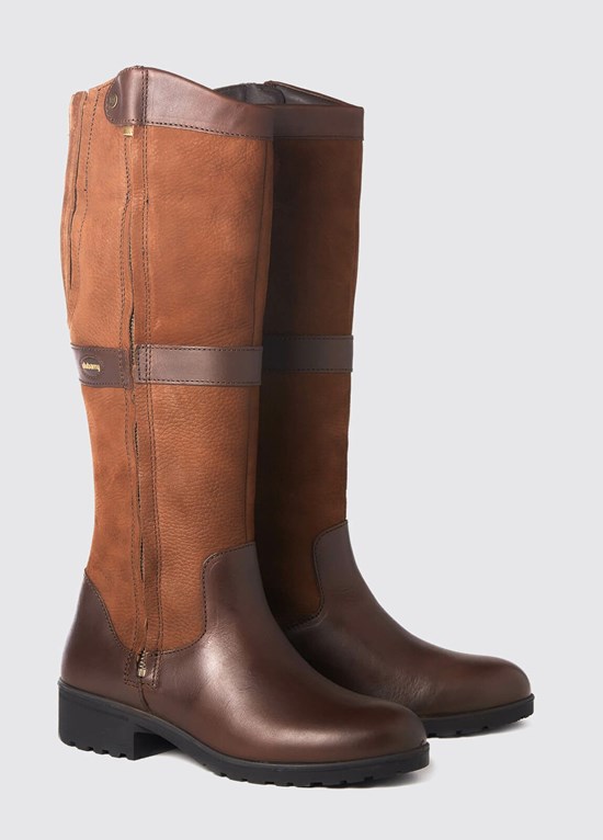 Bottes Voile Dubarry Sligo Femme Marron | 561032PGI