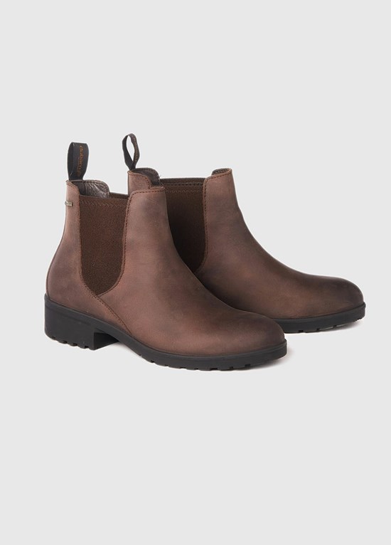 Bottes Voile Dubarry Waterford Femme Marron | 953870LIV