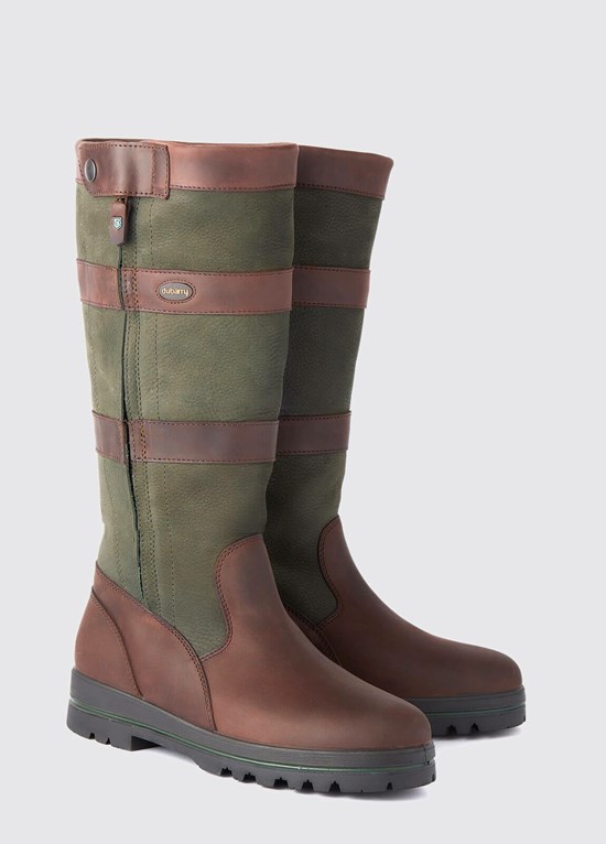 Bottes Voile Dubarry Wexford Homme Vert Foncé | 732690LRS