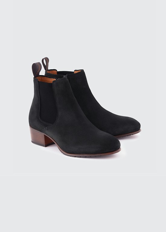 Bottines Chelsea Dubarry Bray Side Zip Femme Noir | 860974STJ