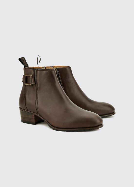 Bottines Chelsea Dubarry Dundalk Femme Chocolat | 274853FUT