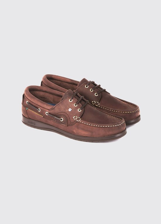 Chaussures Bateau Dubarry Commodore XLT Homme Chocolat | 086375MSU