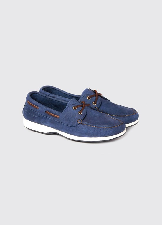 Chaussures Bateau Dubarry Elba X LT Moccasin Femme Bleu | 196520GOF