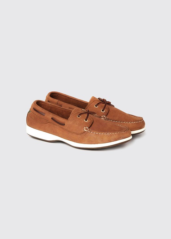 Chaussures Bateau Dubarry Elba X LT Moccasin Femme Marron | 204165KXP