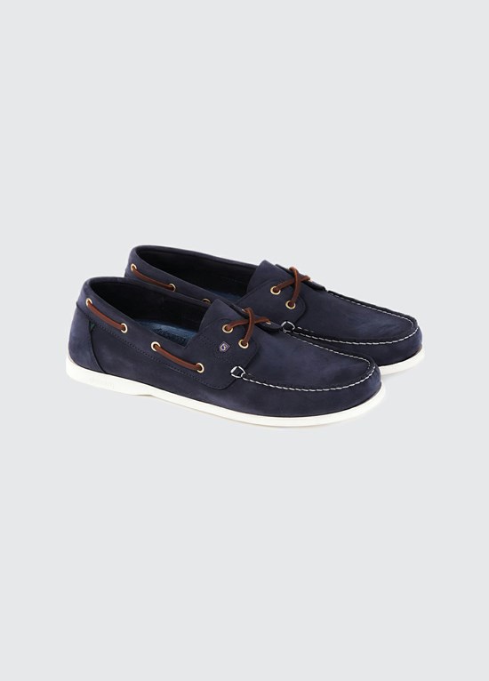 Chaussures Bateau Dubarry Port Moccasin Homme Bleu | 098752BUO