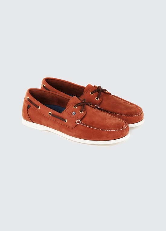 Chaussures Bateau Dubarry Port Moccasin Homme Marron | 206934TRS