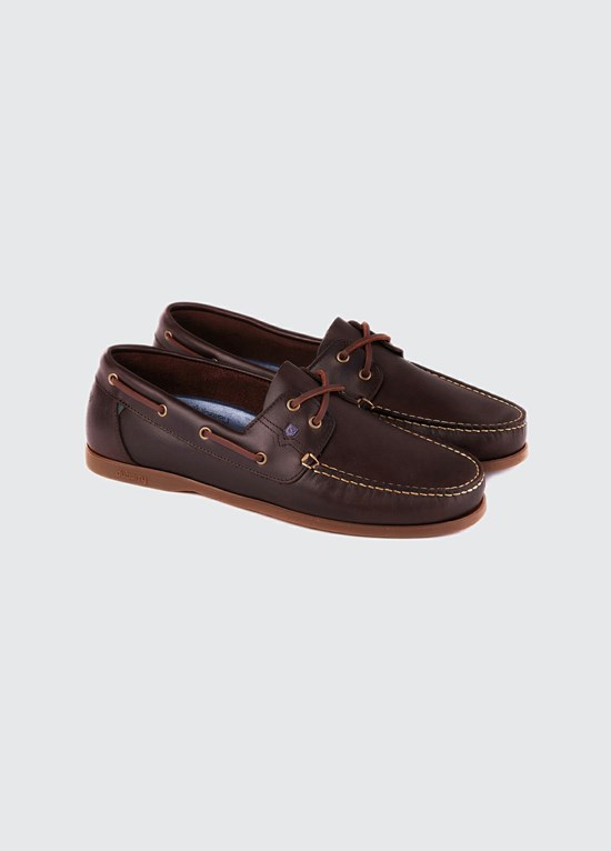 Chaussures Bateau Dubarry Port Moccasin Homme Chocolat | 849301ROA
