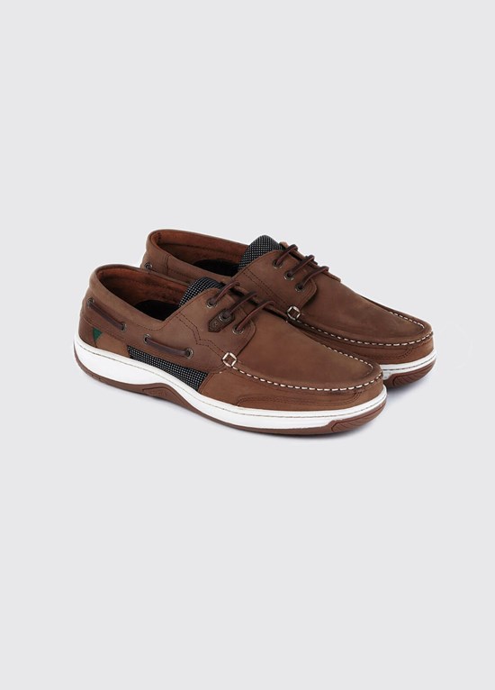 Chaussures Bateau Dubarry Regatta Homme Marron | 153498DAL