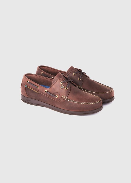 Chaussures Bateau Dubarry Sailmaker X LT Homme Marron | 842173TCU