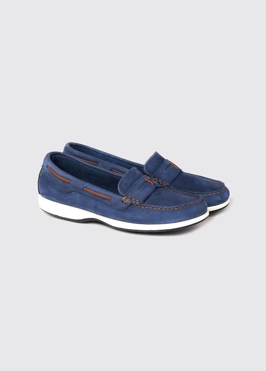 Chaussures Bateau Dubarry Sardinia X LT Moccasin Femme Bleu | 814076AHO