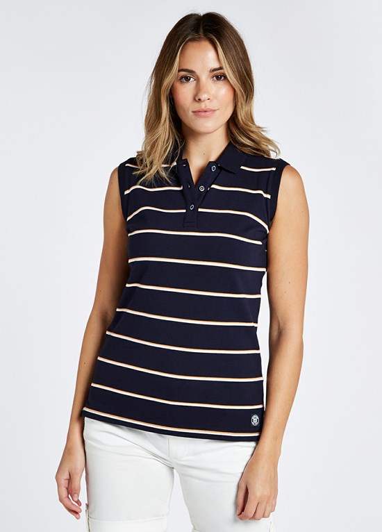 Hauts & Robe Dubarry Abbey Polo Femme Bleu Marine | 128765ISJ
