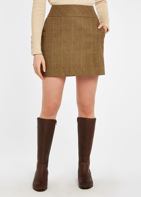 Jupe Dubarry Bellflower Tweed Femme Marron | 670285ZYF