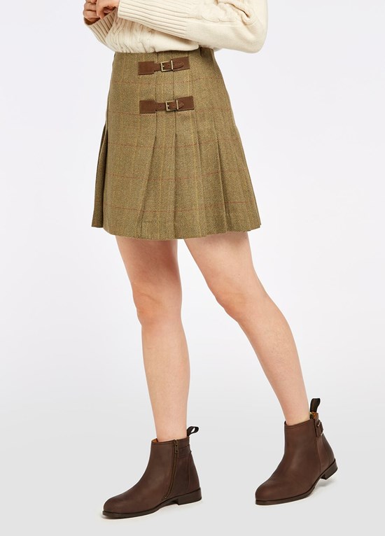 Jupe Dubarry Blossom Tweed Femme Marron | 207643FJP