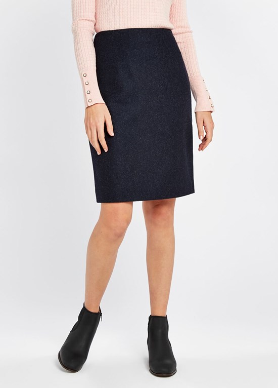 Jupe Dubarry Fern Tweed Femme Bleu Marine | 275403HAD