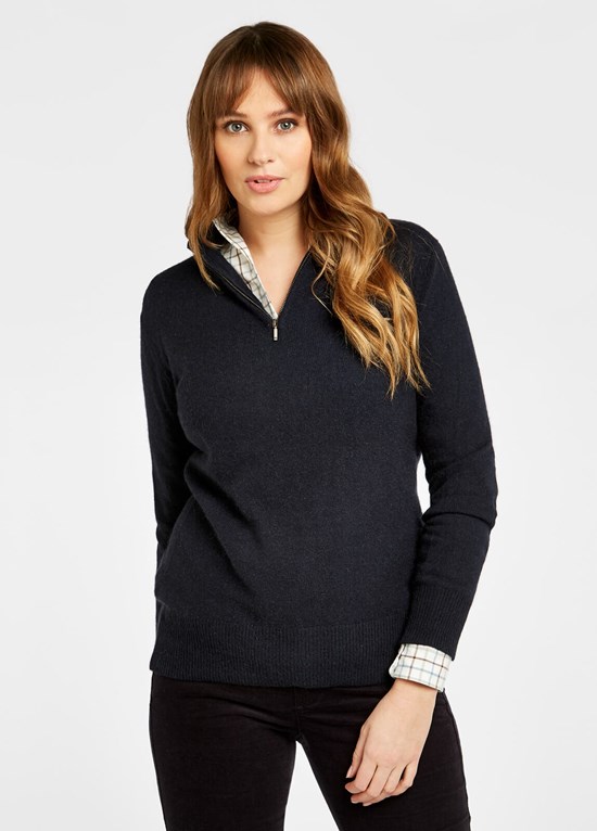 Knitwear Dubarry Coleraine Pull Femme Bleu Marine | 104398XWG