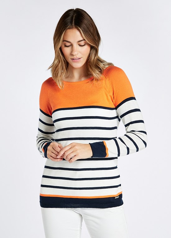 Knitwear Dubarry Glenties Pull Femme Blanche | 238710XDN