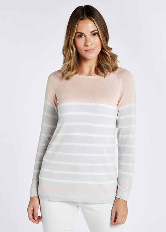 Knitwear Dubarry Glenties Pull Femme Platine | 792416KYG