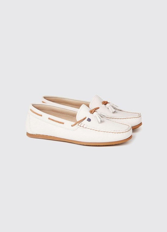 Loafers Dubarry Jamaica Femme Blanche | 563074RWO