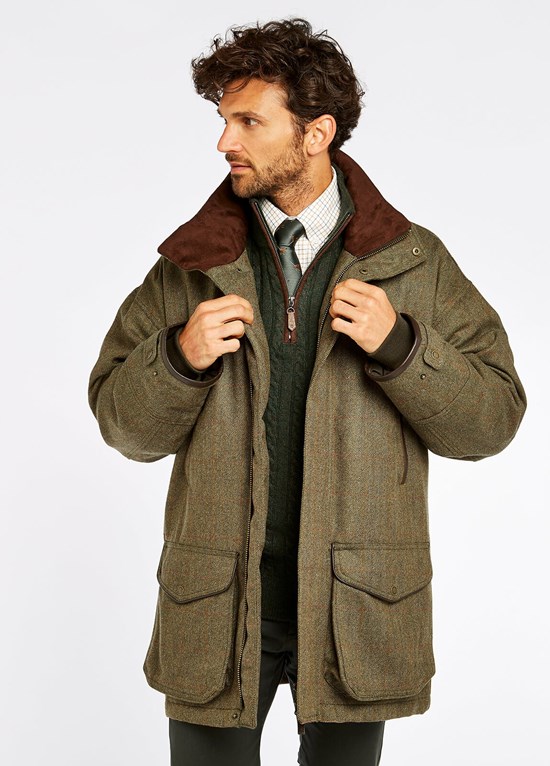 Vestes Dubarry Ballinturbet Tweed Homme Marron | 873692NMO
