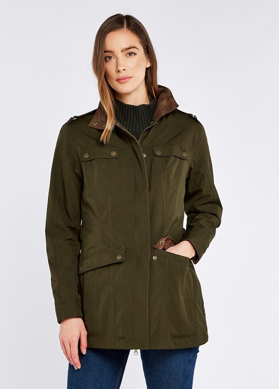 Vestes Dubarry Banville Utility Femme Vert Olive | 861570JCM