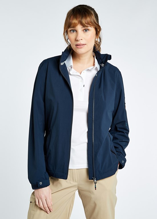 Vestes Dubarry Livorno Fleece-lined Crew Femme Bleu Marine | 485921DTZ