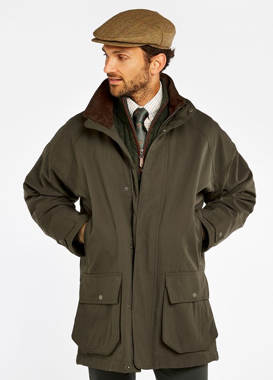 Vestes Dubarry Rosleague Shooting Coat Homme Vert Foncé | 152486ZWV